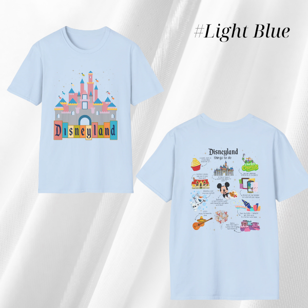Disney Things To Do T shirt