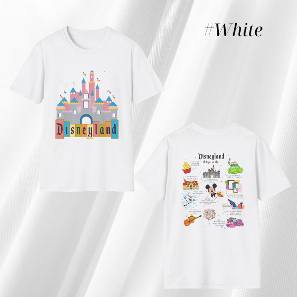 Disney Things To Do T shirt