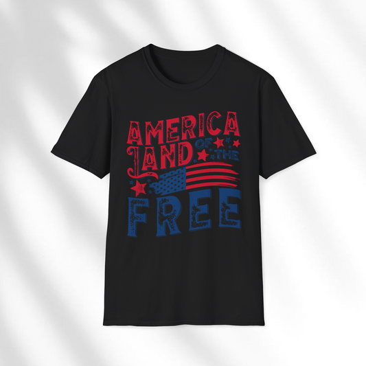 America Land of The Free T shirt